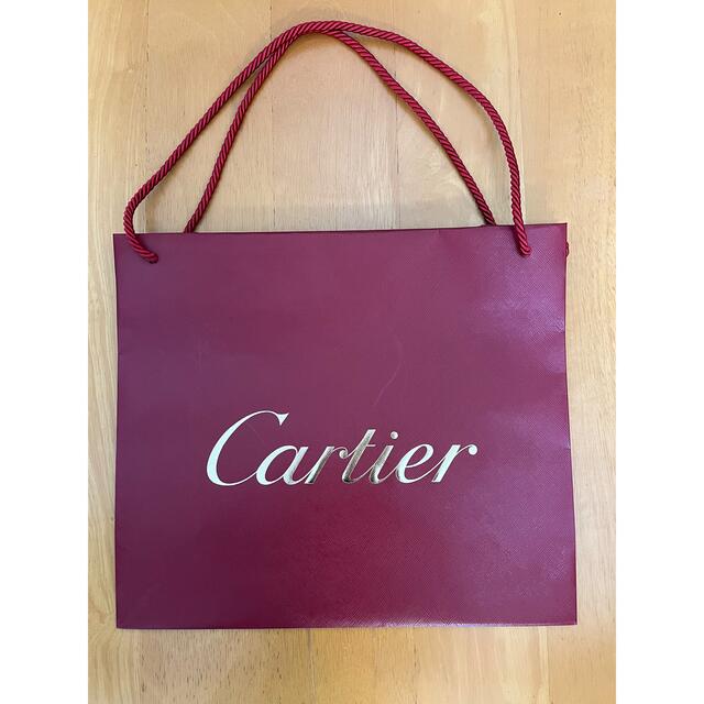 Cartier(カルティエ)のカルティエ　ショップ袋　紙袋 レディースのバッグ(ショップ袋)の商品写真