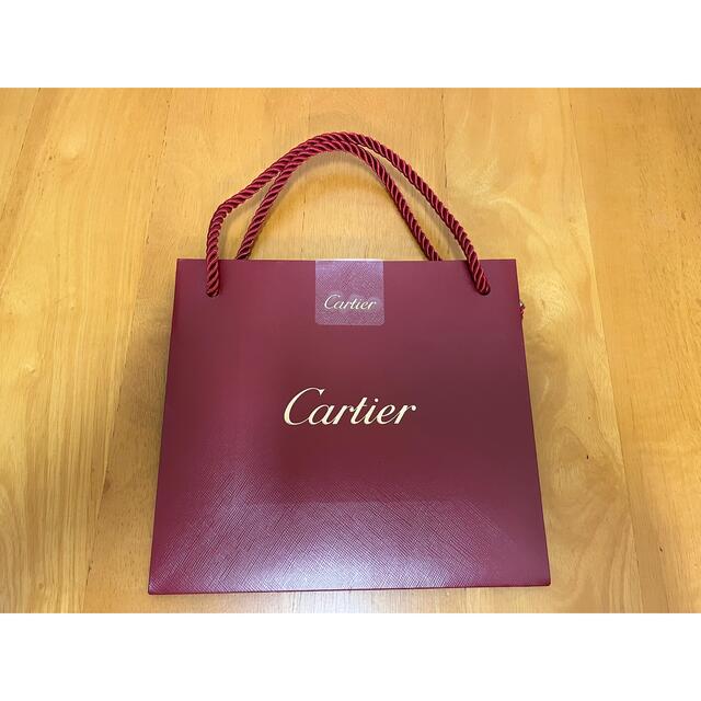 Cartier(カルティエ)のカルティエ　ショップ袋　紙袋 レディースのバッグ(ショップ袋)の商品写真