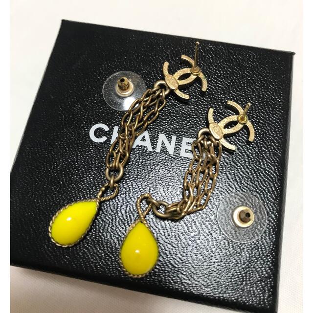 CHANEL(シャネル)の専用です❣️シャネル♡CHANEL♡イエロードロップ♡ココマークピアス レディースのアクセサリー(ピアス)の商品写真