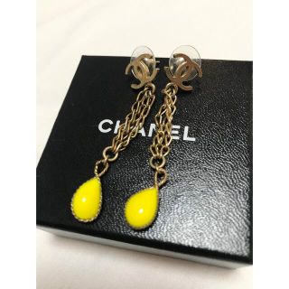 シャネル(CHANEL)の専用です❣️シャネル♡CHANEL♡イエロードロップ♡ココマークピアス(ピアス)