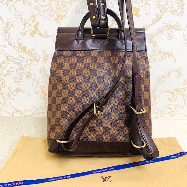 LOUIS VUITTON(ルイヴィトン)の専用　LOUIS VUITTON ソーホー ダミエ リュックサック レディースのバッグ(リュック/バックパック)の商品写真