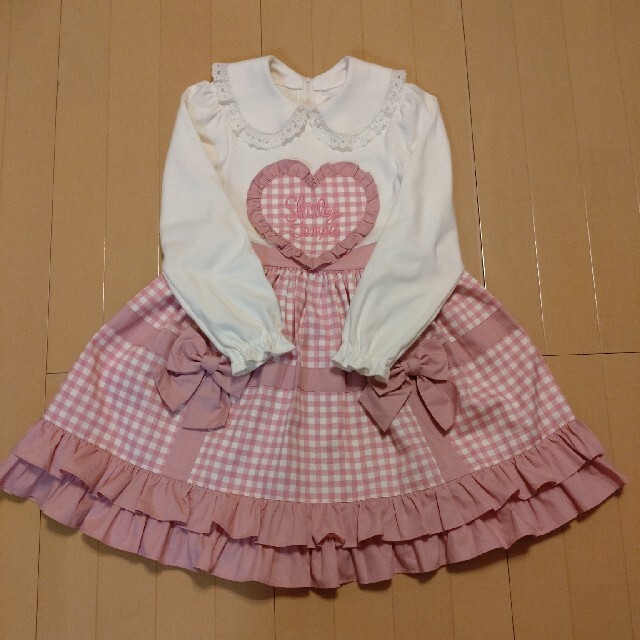 Shirley Temple(シャーリーテンプル)のシャーリーテンプル　ワンピース　130㌢ キッズ/ベビー/マタニティのキッズ服女の子用(90cm~)(ワンピース)の商品写真