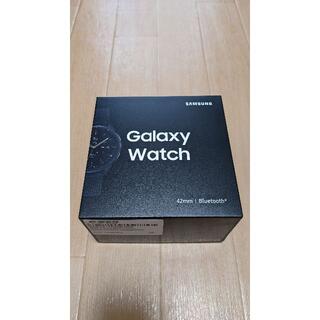 SAMSUNG - Galaxy Watch 42mm ミッドナイトブラック