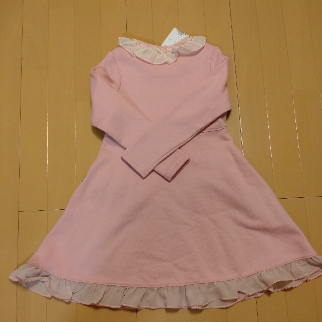 Shirley Temple(シャーリーテンプル)のシャーリーテンプル　トレーナーワンピース キッズ/ベビー/マタニティのキッズ服女の子用(90cm~)(ワンピース)の商品写真