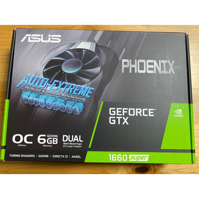 ASUS PH-GTX1660S-O6Gグラフィックボード