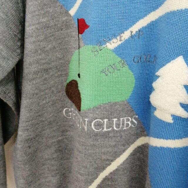 GRREN CLUBS sweater サイズ3 クリーニング済　ライカ　g