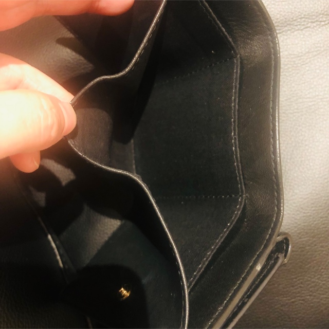 Balenciaga(バレンシアガ)のバレンシアガ ペーパー ミニ ウォレット コンパクト 三つ折り 財布 黒 メンズのファッション小物(折り財布)の商品写真