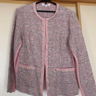 新品☆ ハナエモリ ノーカラー ジャケット