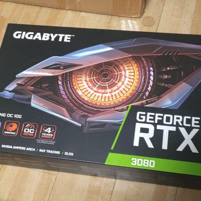 RTX3080 GIGABYTE gaming oc 非LHRPC/タブレット