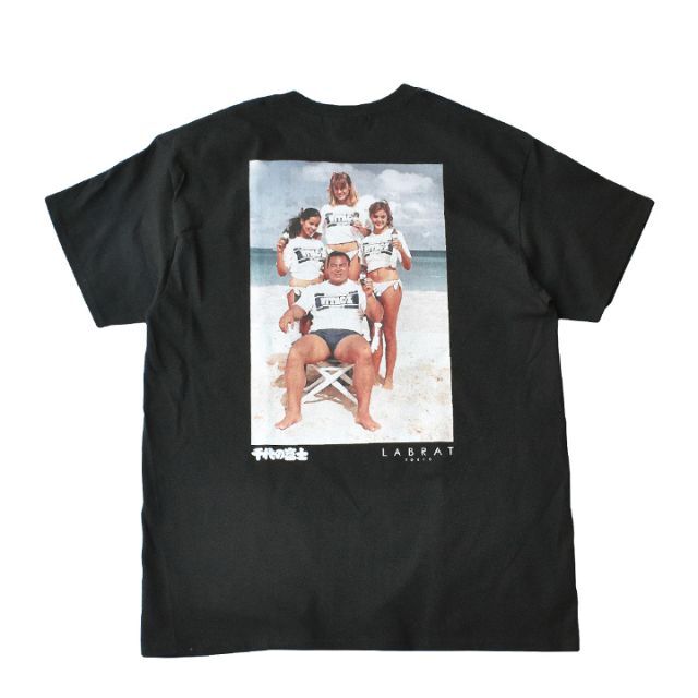 LABRAT(ラブラット)の新品 LABRAT × 千代の富士 "beach" pocket tee XL メンズのトップス(Tシャツ/カットソー(半袖/袖なし))の商品写真