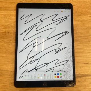 アイパッド(iPad)の【ジャンク】iPad Air3&10.5ガラス割れ液晶アセンブリ(その他)