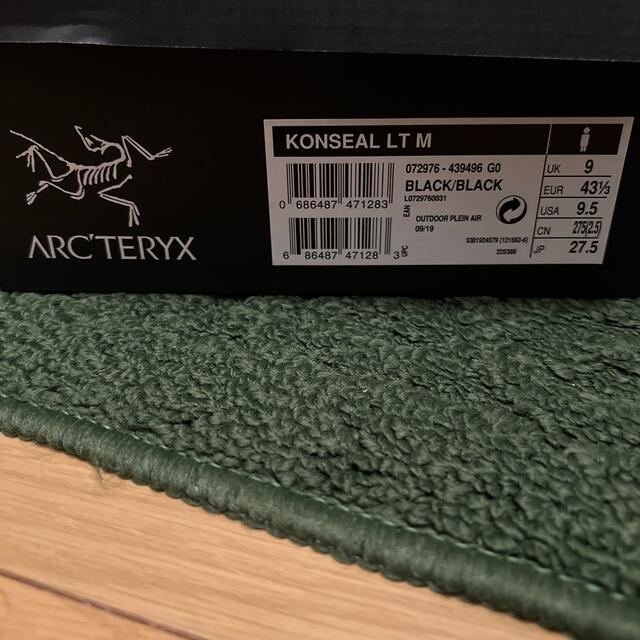 ARC'TERYX(アークテリクス)のarc'teryx KONSEAL LT M US9.5 27.5cm メンズの靴/シューズ(スニーカー)の商品写真