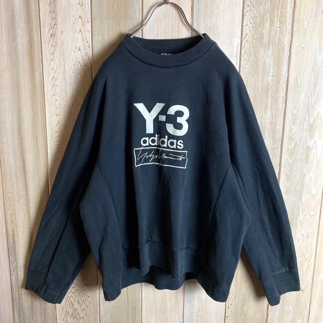 Y-3 - 【人気デザイン】ワイスリー☆センター刺繍ロゴ入りスウェット 即完売モデル 定番の通販 by avancer｜ワイスリーならラクマ