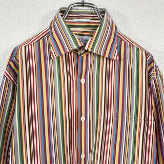 ポールスミス(Paul Smith)の【美品】ポールスミス/Paul Smith マルチストライプシャツ　ロンドン(シャツ)