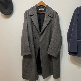 ビューティアンドユースユナイテッドアローズ(BEAUTY&YOUTH UNITED ARROWS)のAURALEE DOUBLE FACE CHECK LONG COAT(チェスターコート)