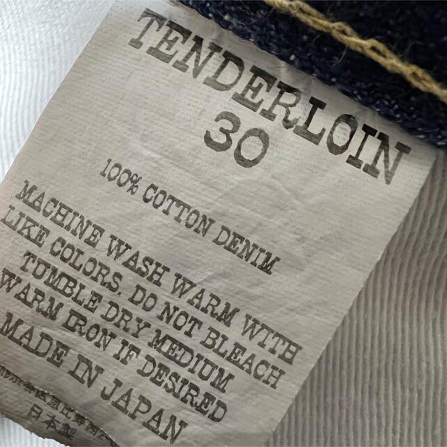 TENDERLOIN - 人気品! TENDERLOIN デニム パンツ ウォッシュ 30 TENDERLOIN - 人気品! TENDERLOIN デニム パンツ ウォッシュ 30