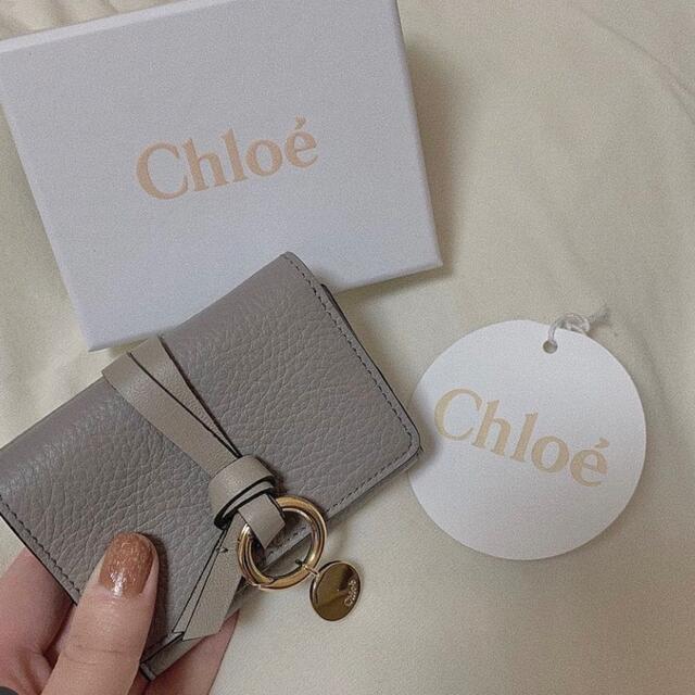 組み合わせ自由自在 Chloe クロエ 2つ折り財布 ミニウォレット