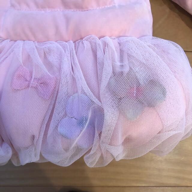 パンパンチュチュ panpantutu アウター　90 ピンク キッズ/ベビー/マタニティのキッズ服女の子用(90cm~)(コート)の商品写真