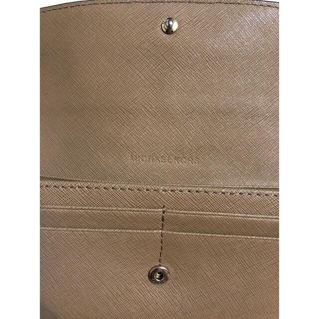 Michael Kors(マイケルコース)の最終値下げ♡MICHAEL KORS ベージュ 長財布 マイケルコース レディースのファッション小物(財布)の商品写真