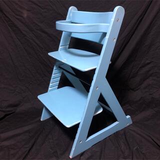 ぼん家具 XL-SW020 木製ハイチェア　ベビーチェア 子供椅子 調節式(その他)