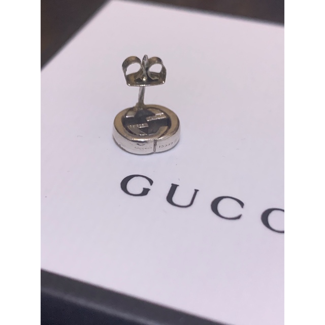 Gucci(グッチ)のGUCCI アイコンリング　18号、ピアス メンズのアクセサリー(リング(指輪))の商品写真