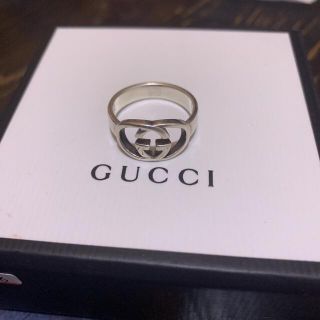 グッチ(Gucci)のGUCCI アイコンリング　18号、ピアス(リング(指輪))