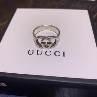 グッチ(Gucci)のGUCCI アイコンリング　18号、ピアス(リング(指輪))