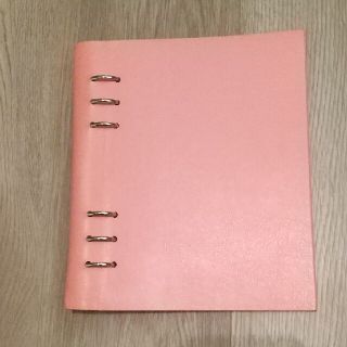 ファイロファックス(Filofax)のFilofax クリップブック Clipbook A5 ローズ(ピンク)(ファイル/バインダー)