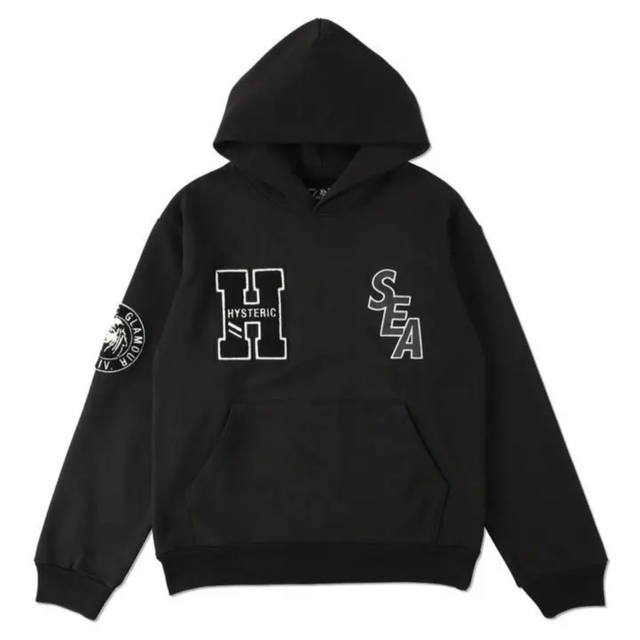 HYSTERIC GLAMOUR x WDS HOODIE / BLACK