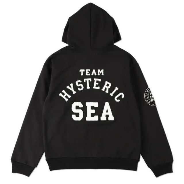 HYSTERIC GLAMOUR x WDS HOODIE / BLACK