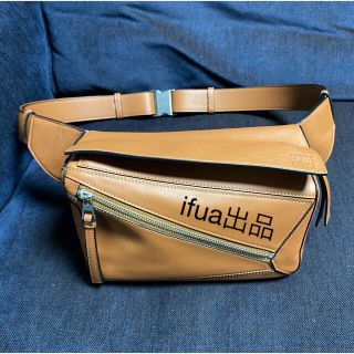 ロエベ(LOEWE)のLOEWE パズル　バムバッグ　スモール　タン(ボディーバッグ)