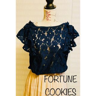 クッキーフォーチュン(COOKIE FORTUNE)のFORTUNE COOKIES レーストップス(シャツ/ブラウス(半袖/袖なし))