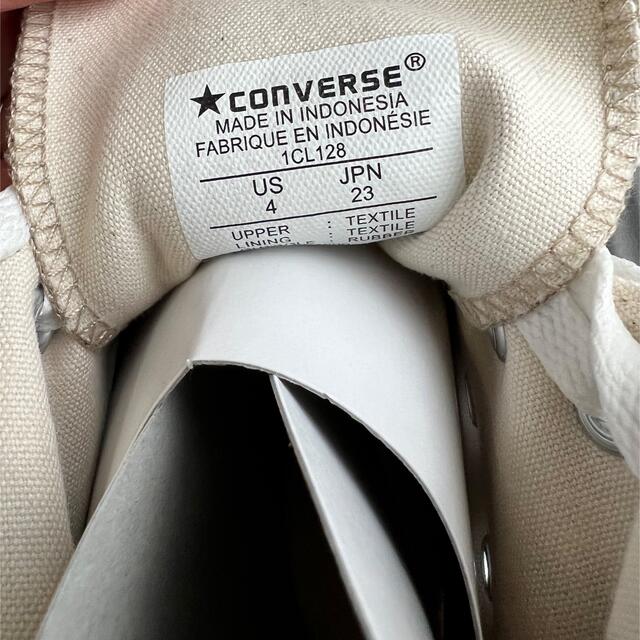 CONVERSE(コンバース)のコンバース　ハイカットスニーカー　ベージュ　23cm レディースの靴/シューズ(スニーカー)の商品写真