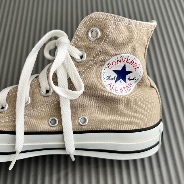 CONVERSE(コンバース)のコンバース　ハイカットスニーカー　ベージュ　23cm レディースの靴/シューズ(スニーカー)の商品写真