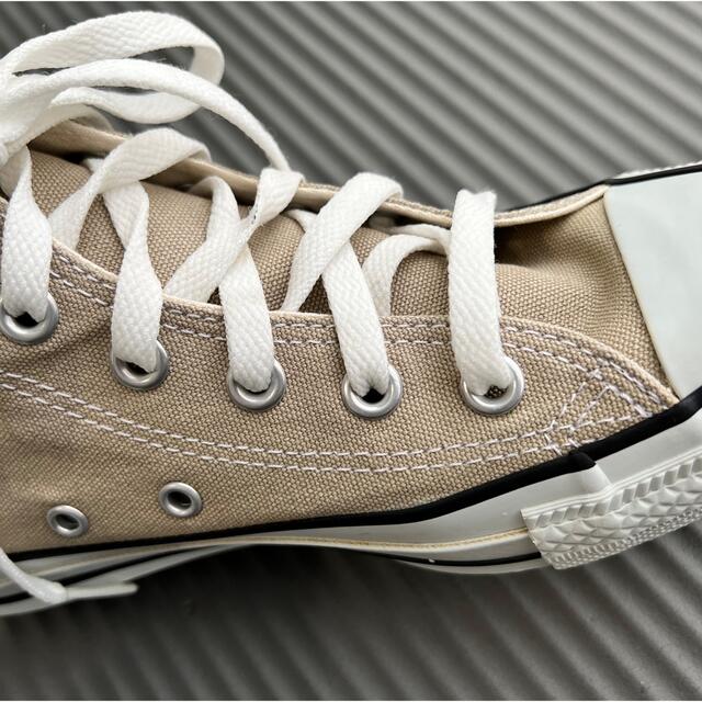 CONVERSE(コンバース)のコンバース　ハイカットスニーカー　ベージュ　23cm レディースの靴/シューズ(スニーカー)の商品写真