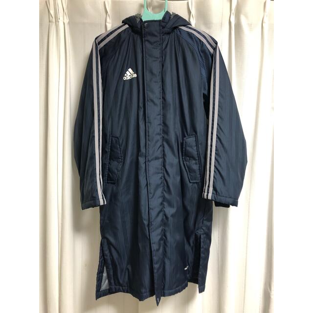 adidas(アディダス)のアディダスベンチコート　150センチ キッズ/ベビー/マタニティのキッズ服男の子用(90cm~)(コート)の商品写真