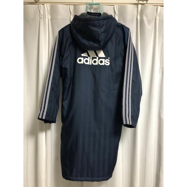 adidas(アディダス)のアディダスベンチコート　150センチ キッズ/ベビー/マタニティのキッズ服男の子用(90cm~)(コート)の商品写真