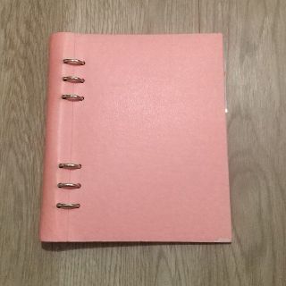 ファイロファックス(Filofax)のFilofax クリップブック Clipbook A5 ローズ(ピンク)(ファイル/バインダー)