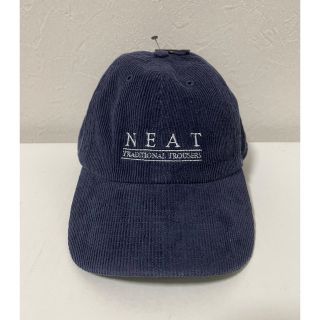 コモリ(COMOLI)の専用NEAT HOUSE ニートハウス １周年 コーデュロイキャップ ネイビー(キャップ)