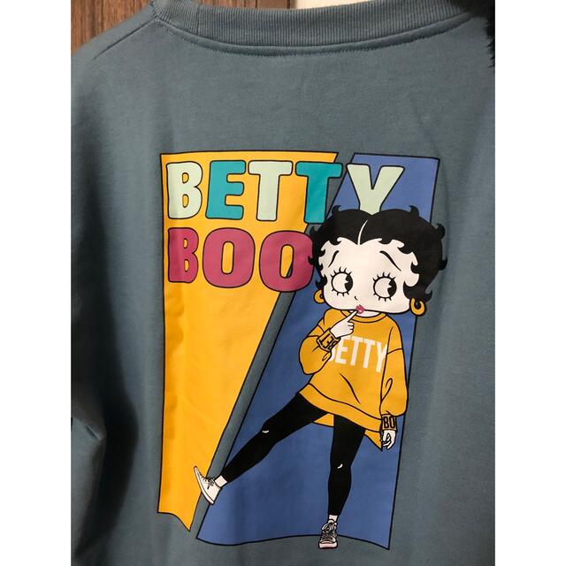 美品 Betty Boop スウェットトレーナー