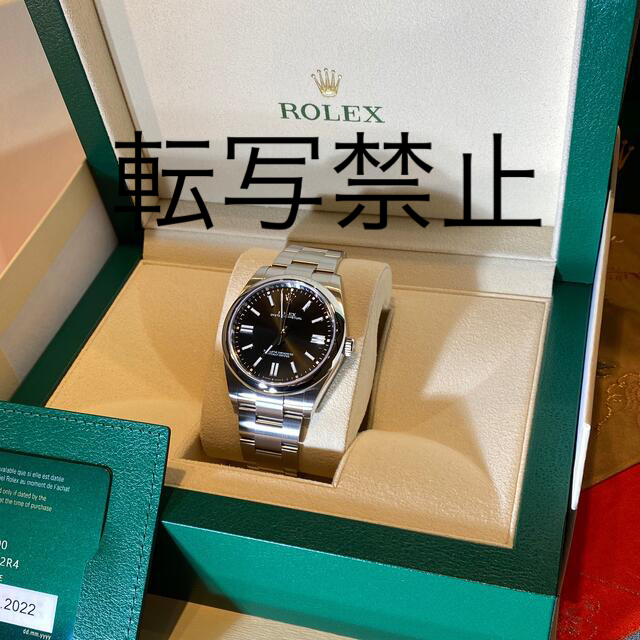 ROLEX(ロレックス)の✨ロレックス✨オイスターパーペチュアル41 124300 ブライトブラック メンズの時計(腕時計(アナログ))の商品写真