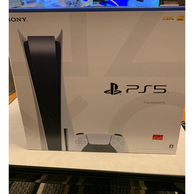 PlayStation(プレイステーション)のPlayStation5 エンタメ/ホビーのゲームソフト/ゲーム機本体(家庭用ゲーム機本体)の商品写真