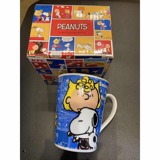 PEANUTS(ピーナッツ)のスヌーピーマグカップ2個セット エンタメ/ホビーのおもちゃ/ぬいぐるみ(キャラクターグッズ)の商品写真