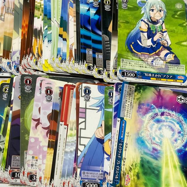 ヴァイスシュヴァルツこの素晴らしい世界に祝福をデッキ 再入荷分を