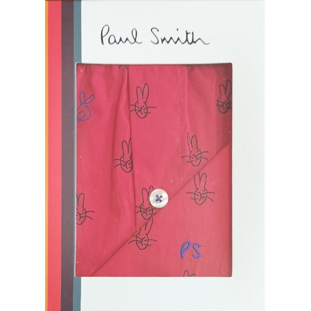 Paul Smith(ポールスミス)のポールスミス　新品　メンズ　トランクス(バニー/レッドM) メンズのアンダーウェア(トランクス)の商品写真