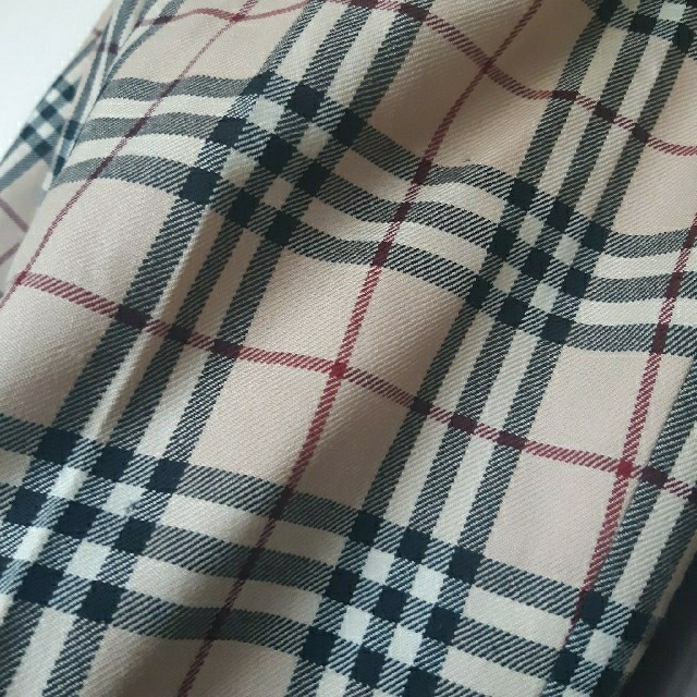 BURBERRY BLUE LABEL(バーバリーブルーレーベル)のBURBERRY　ベージュ　ノバチェック　スラックスパンツ　ストレートパンツ レディースのパンツ(カジュアルパンツ)の商品写真