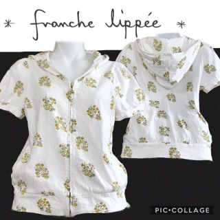 フランシュリッペ(franche lippee)のフランシュリッペ  半袖フルジップパーカー(パーカー)