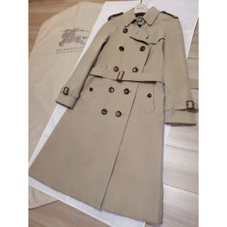 バーバリー(BURBERRY)の本物上質　バーバリーロンドン　ロング丈トレンチコート　ライナー付き　ハニーベージ(トレンチコート)