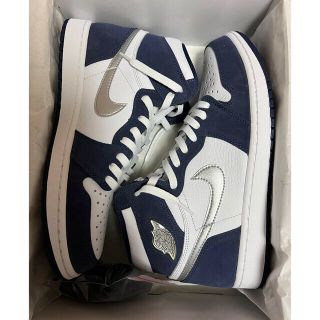 ナイキ(NIKE)のNIKE AIR JORDAN 1 HIGH OG CO.JP NAVY(スニーカー)