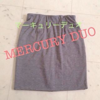 マーキュリーデュオ(MERCURYDUO)のマーキュリーデュオ♡スウェットスカート☆(ミニスカート)